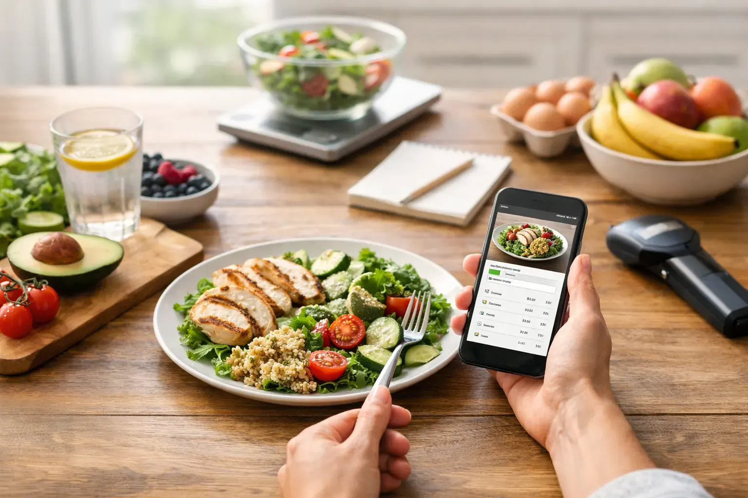 Illustration d'article Calorie Bank Credit sur Comparatif des applis IA de suivi des calories pour la vraie vie