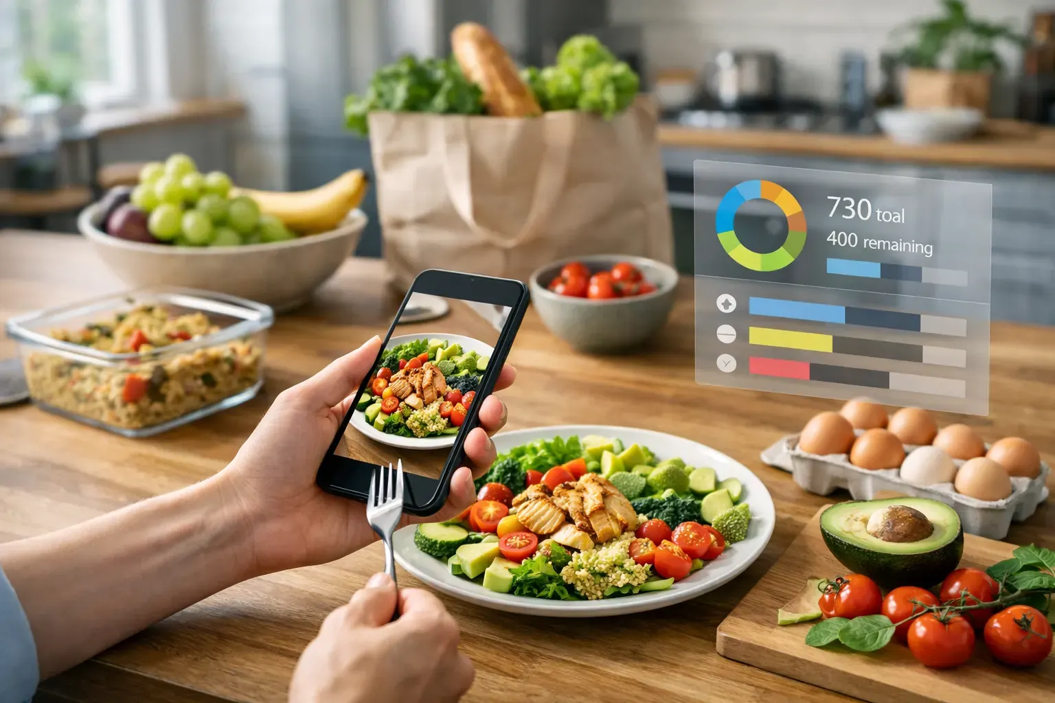 صورة توضيحية لمقال Calorie Bank Credit حول أفضل تطبيق لتتبّع عادات الأكل لنتائج حقيقية