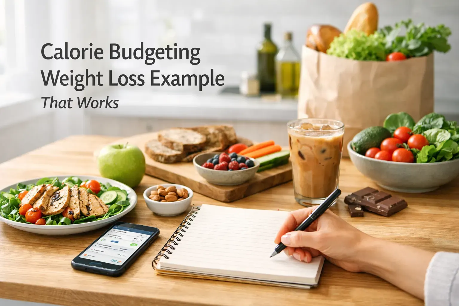 صورة توضيحية لمقال Calorie Bank Credit حول مثال فعّال لموازنة السعرات لخسارة الوزن