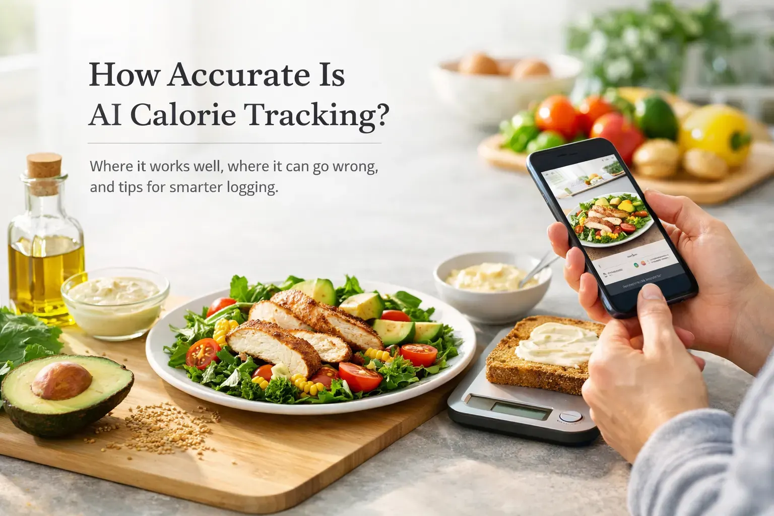 Calorie Bank Credit article illustration for How Accurate Is AI Calorie Tracking?