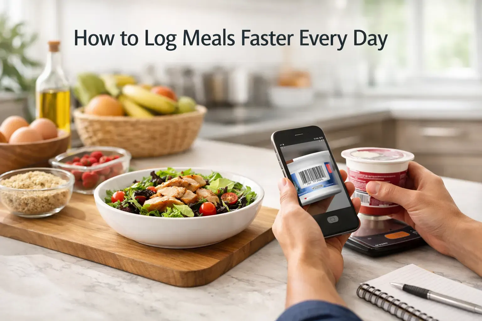 Calorie Bank Credit article illustration for How to Log Meals Faster Every Day