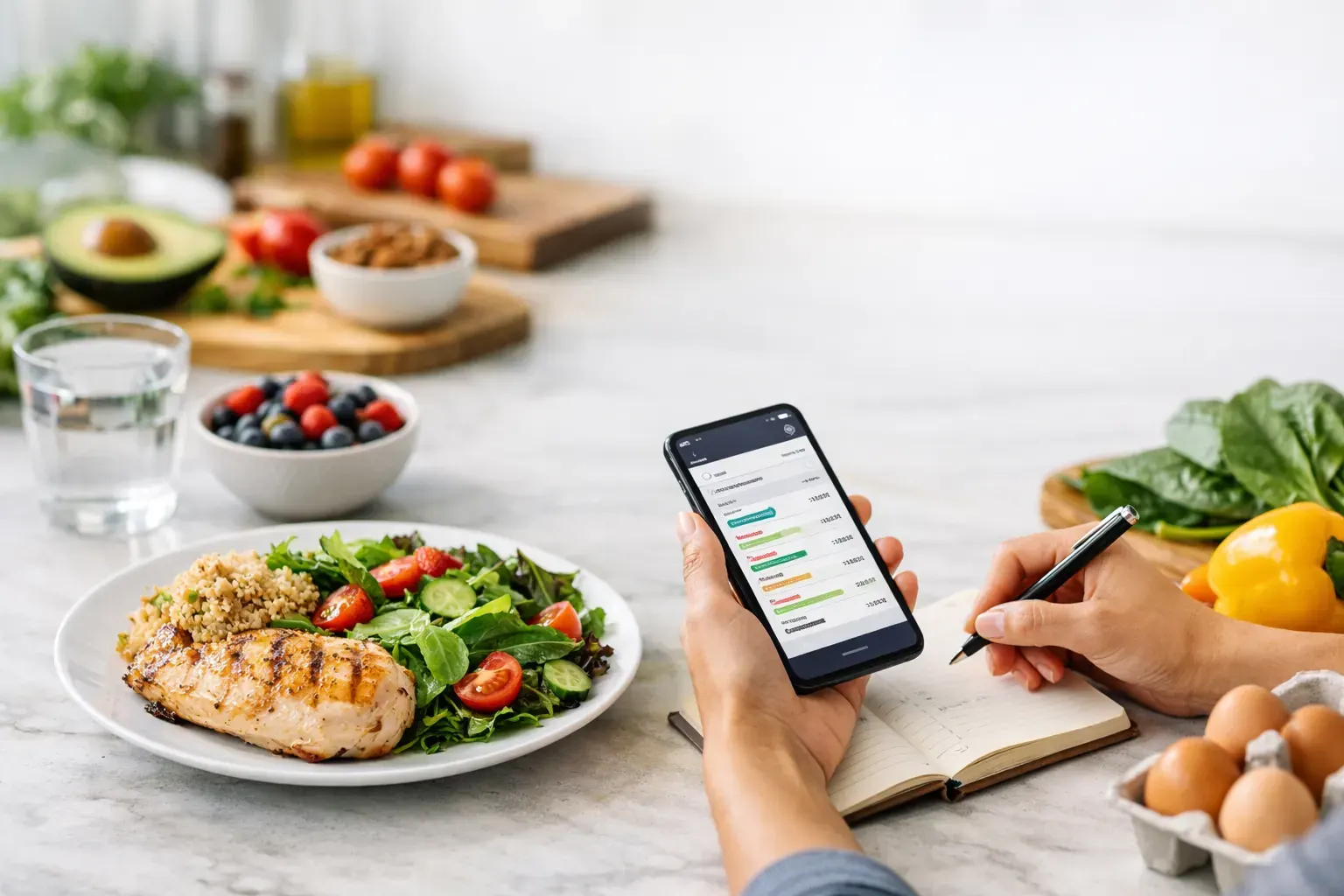 صورة توضيحية لمقال Calorie Bank Credit حول كيفية الحفاظ على عجز السعرات يوميًا