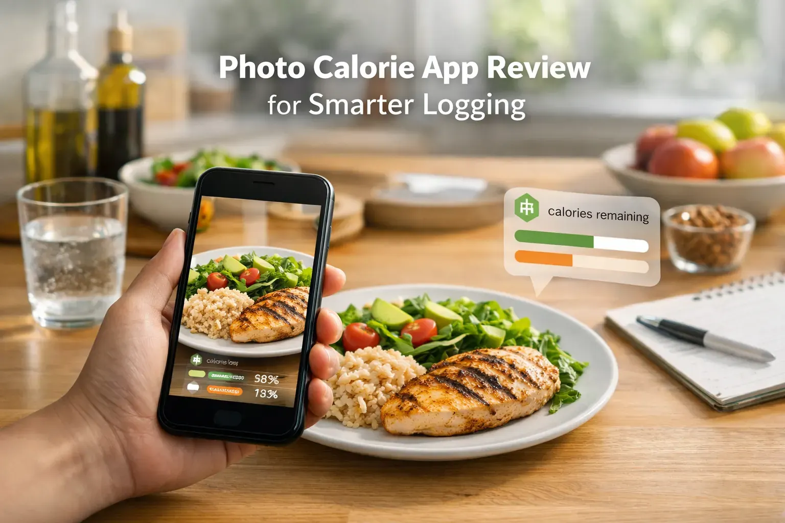 Calorie Bank Credit article illustration for Photo Calorie App Review for Smarter Logging