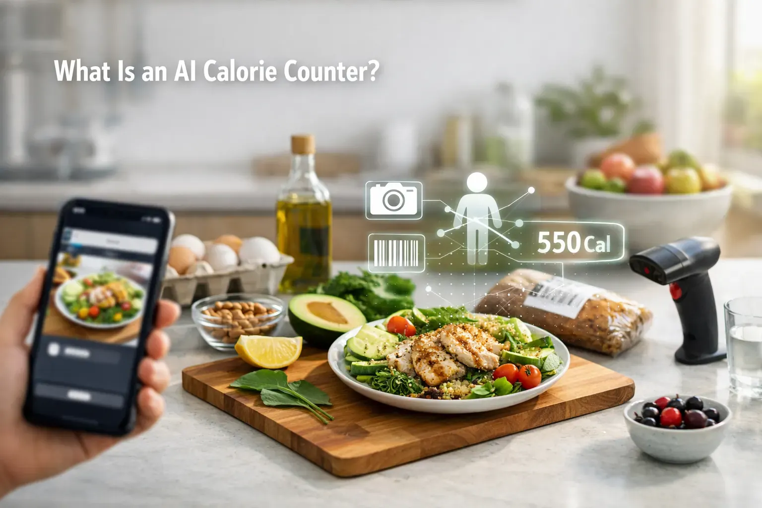 Calorie Bank Credit cikkillusztráció erről: Mi az az AI kalóriaszámláló?